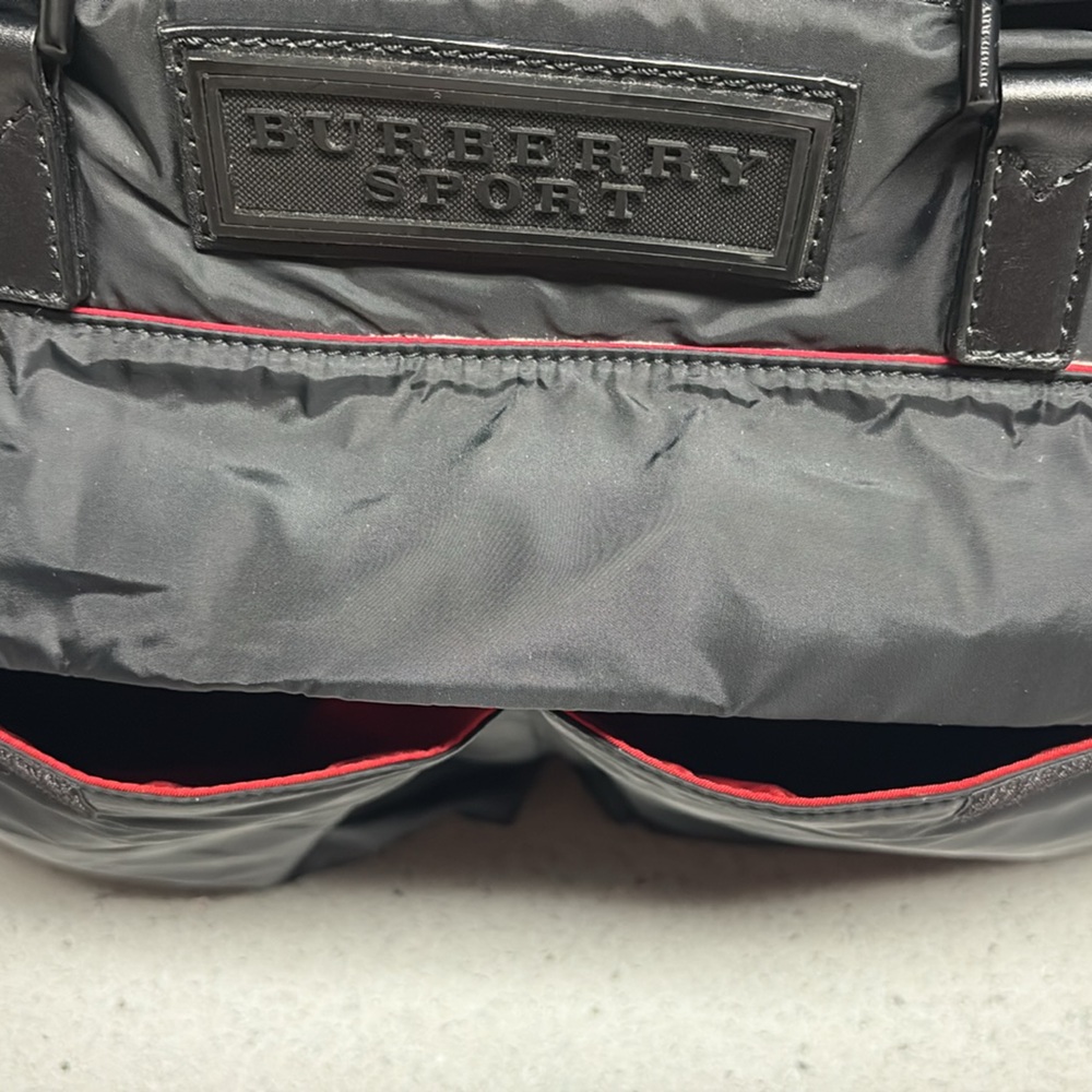 BURBERRY NWOT Sport Nylon and Leather Tote Bag - Picture 5 of 12